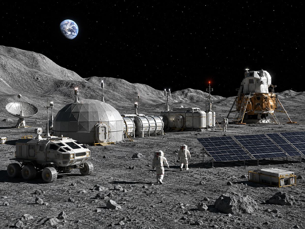 Moon Base : চাঁদের দক্ষিণ মেরুতে ঘাঁটি তৈরির পরিকল্পনায় NASA চাইছে ISRO-কে