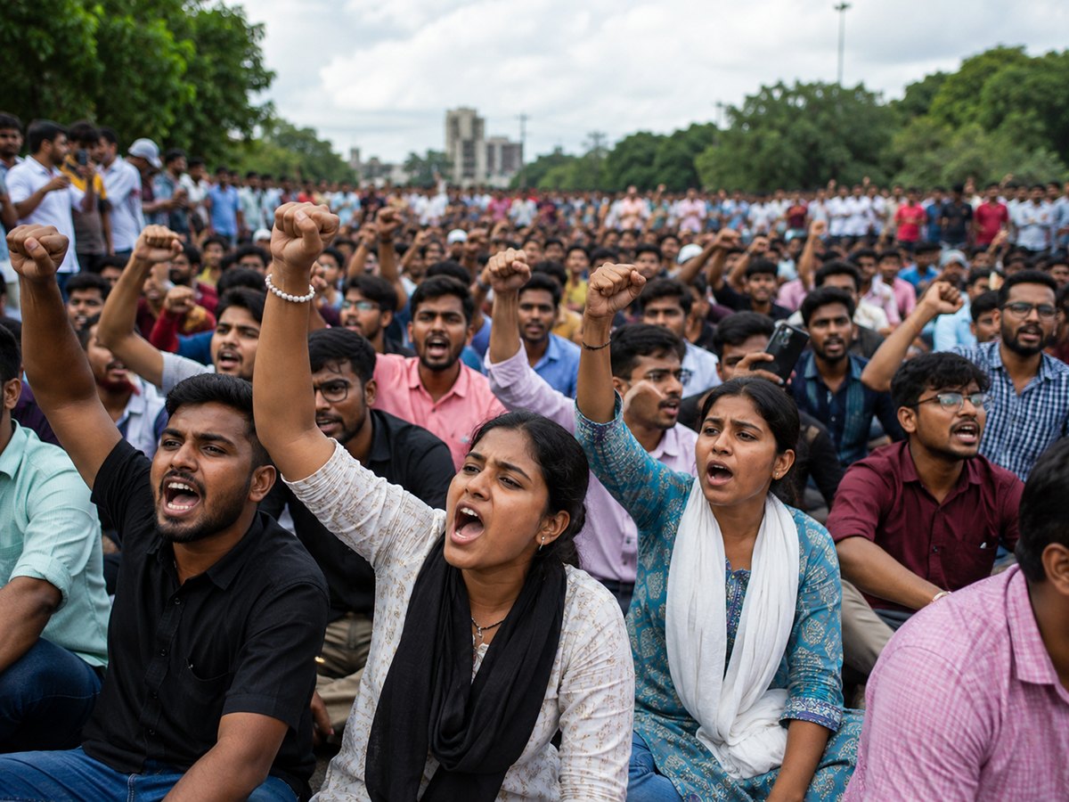 ঝাড়খণ্ডে ছাত্র আন্দোলন আরও তীব্র, আজ সরকারের সঙ্গে সপ্তম দফা বৈঠক