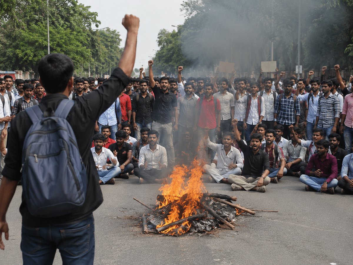 ঝাড়খণ্ডে ছাত্র আন্দোলনে কাটেনি অচলাবস্থা, আলোচনার পরও জারি বিক্ষোভ