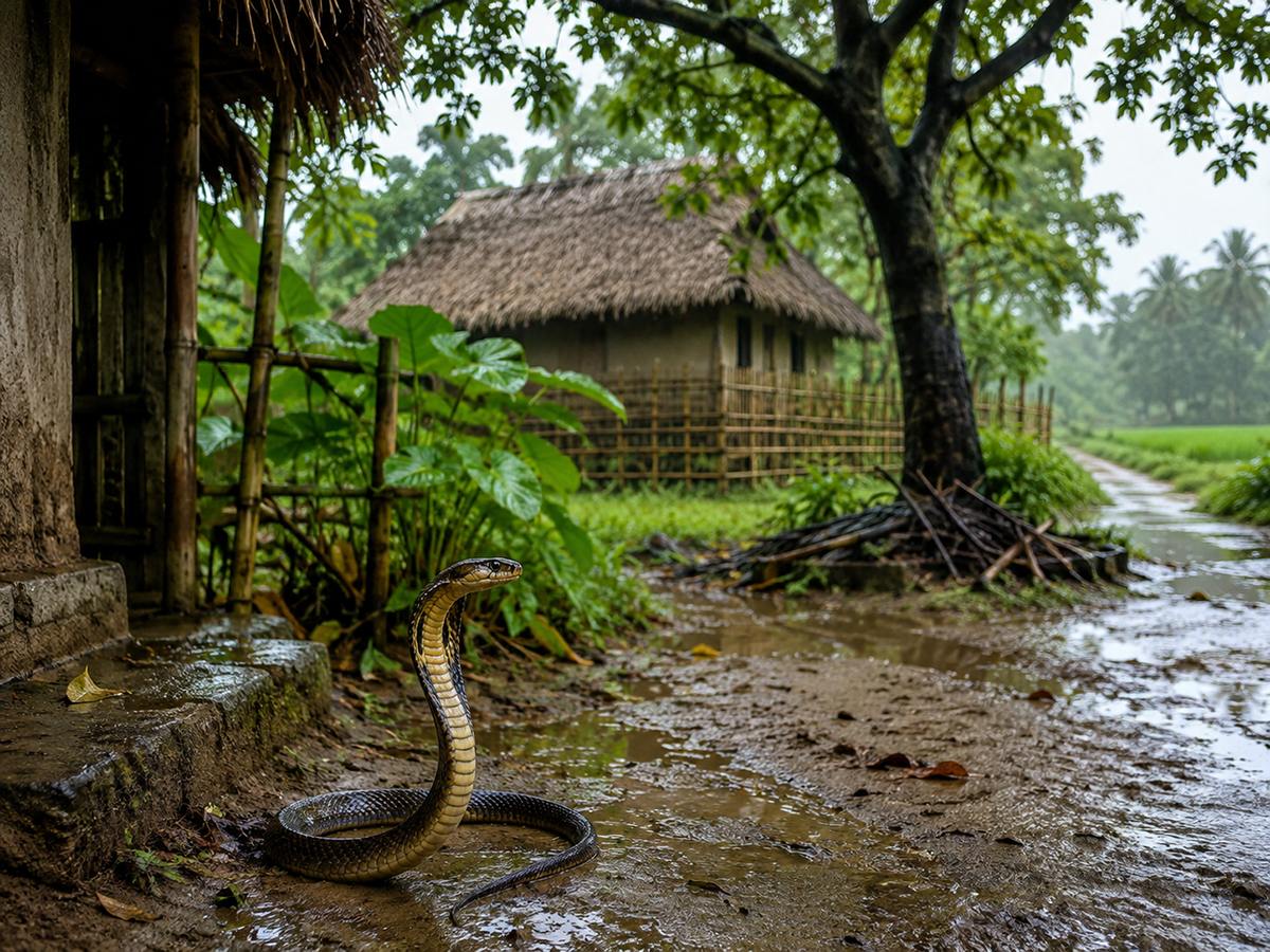 বর্ষায় গ্রাম-বাংলায় বাড়ে সাপের উপদ্রব, বিষধর সাপ থেকে বাঁচতে কী করবেন?