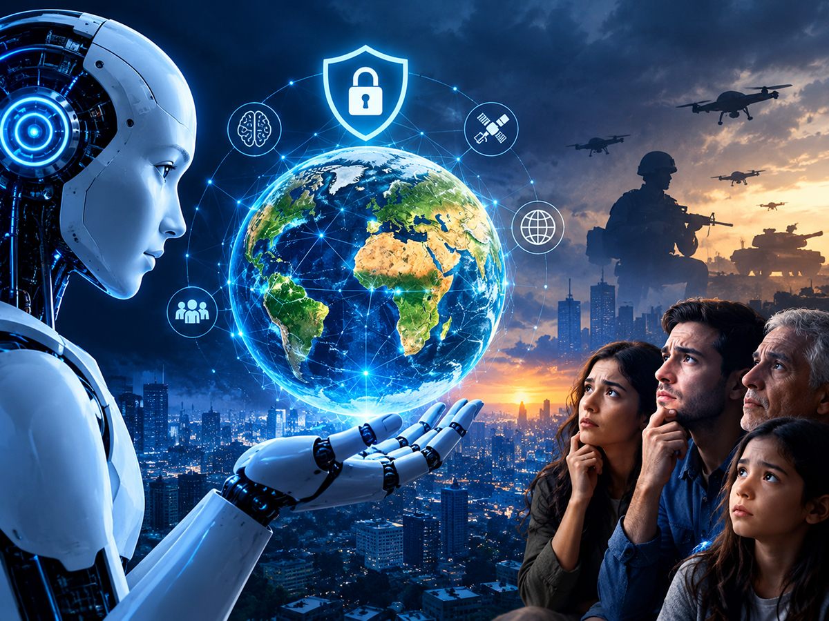 AI নিয়ে বিশ্বব্যাপী নিরাপত্তা বিতর্ক, মানবসভ্যতার ভবিষ্যৎ আদৌ কতটা সুরক্ষিত? AI নিয়ে বিশ্বব্যাপী নিরাপত্তা বিতর্ক, মানবসভ্যতার ভবিষ্যৎ আদৌ কতটা সুরক্ষিত?