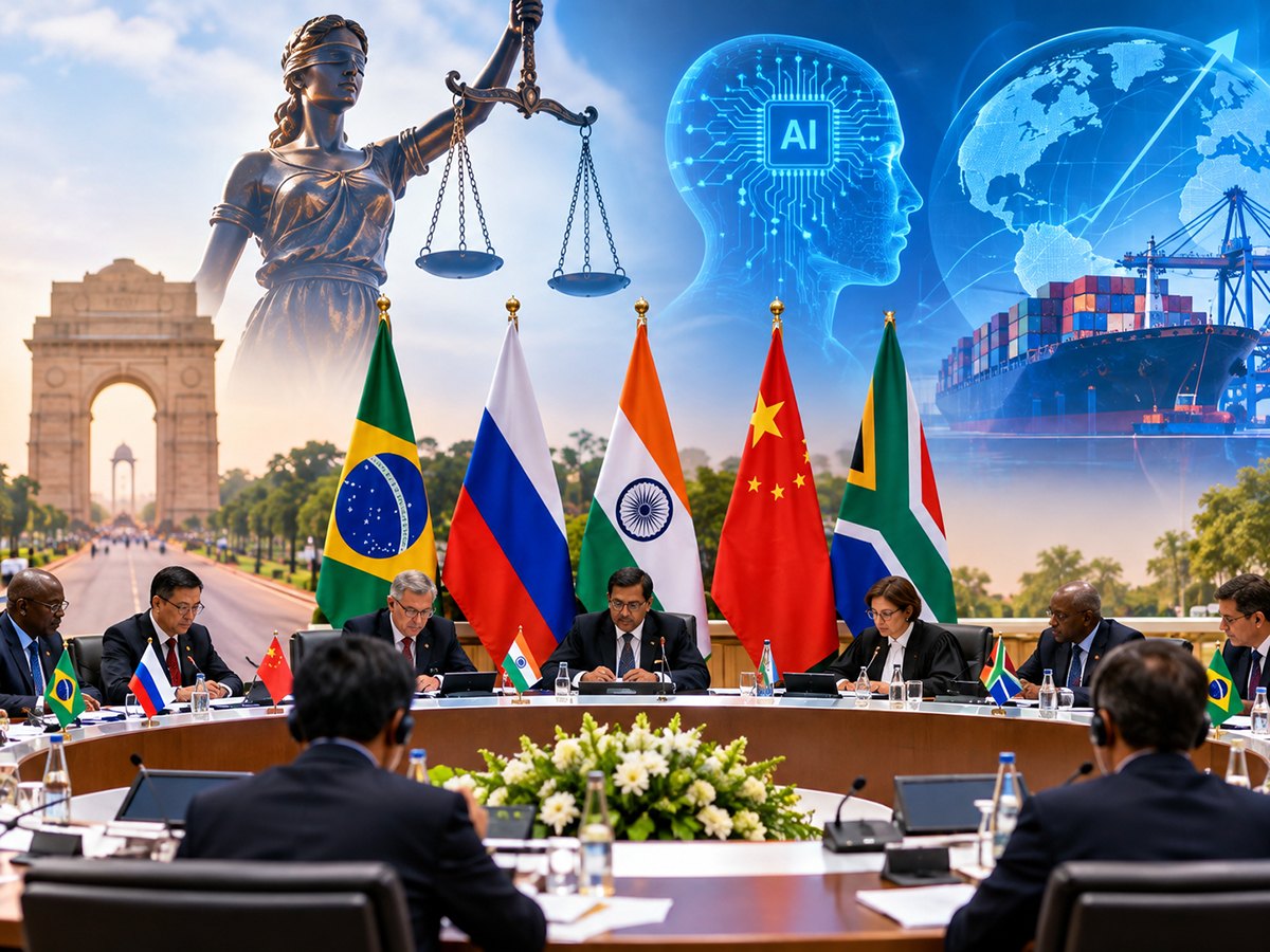 দিল্লিতে আজ থেকে BRICS Chief Justices’ Forum, নজরে বিচারব্যবস্থায় AI দিল্লিতে আজ থেকে BRICS Chief Justices’ Forum, নজরে বিচারব্যবস্থায় AI