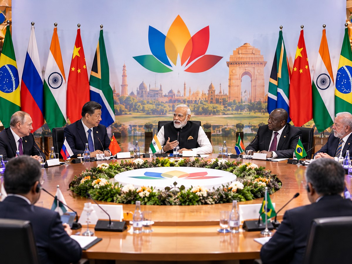 দিল্লিতে শুরু BRICS সম্মেলন, গোটা বিশ্ব রাজনীতির নজর এখন ভারতের দিকে দিল্লিতে শুরু BRICS সম্মেলন, গোটা বিশ্ব রাজনীতির নজর এখন ভারতের দিকে