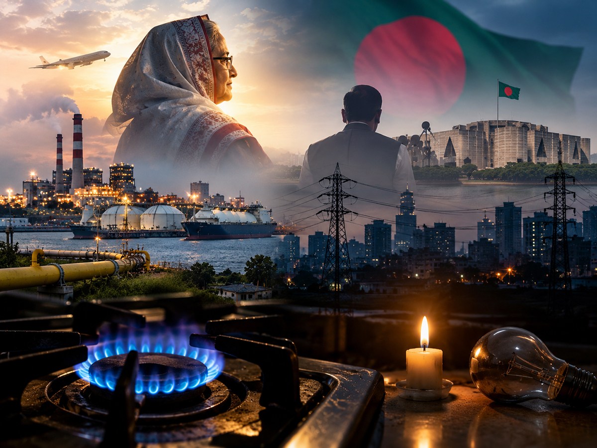 গ্যাস-বিদ্যুৎ সংকটের মাঝেই হাসিনার ফেরার বার্তা, নতুন চাপে বিএনপি সরকার?